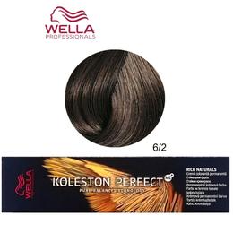 Vopsea Crema Permanenta – Wella Professionals Koleston Perfect ME+ Rich Naturals, nuanta 6/2 Blond Inchis Mat cu comanda online