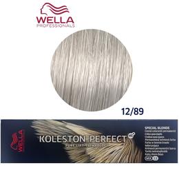 Vopsea Crema Permanenta – Wella Professionals Koleston Perfect ME+ Special Blonde, nuanta 12/89 Blond Special Albastrui Perlat cu comanda online