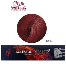 Vopsea Crema Permanenta – Wella Professionals Koleston Perfect ME+ Vibrant Reds, nuanta 66/56 Blond Inchis Intens Mahon Violet cu comanda online
