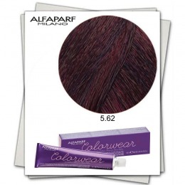 Vopsea Fara Amoniac - Alfaparf Milano Color Wear nuanta 5.62 Castano Chiaro Rosso Irise cu comanda online