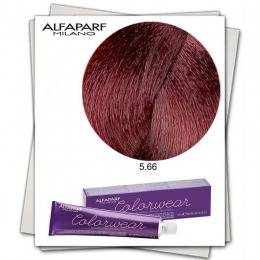Vopsea Fara Amoniac – Alfaparf Milano Color Wear nuanta 5.66 Castano Chiaro Rosso Intenso cu comanda online