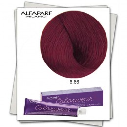 Vopsea Fara Amoniac – Alfaparf Milano Color Wear nuanta 6.66 Biondo Scuro Rosso Intenso cu comanda online