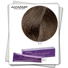 Vopsea Fara Amoniac – Alfaparf Milano Color Wear nuanta 7.1 Biondo Medio Cenere cu comanda online