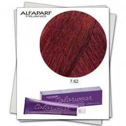 Vopsea Fara Amoniac - Alfaparf Milano Color Wear nuanta 7.62 Biondo Medio Rosso Irise cu comanda online