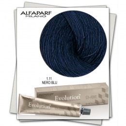 Vopsea Permanenta - Alfaparf Milano Evolution of the Color nuanta 1.11 Nero Blu cu comanda online