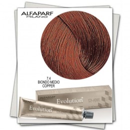 Vopsea Permanenta - Alfaparf Milano Evolution of the Color nuanta 7.4 Biondo Medio Copper cu comanda online