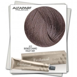 Vopsea Permanenta – Alfaparf Milano Evolution of the Color nuanta 8.21 Biondo Chiaro Violet Ash cu comanda online