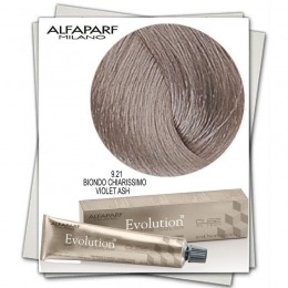 Vopsea Permanenta – Alfaparf Milano Evolution of the Color nuanta 9.21 Biondo Chiarissimo Violet Ash cu comanda online