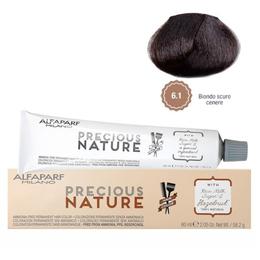 Vopsea Permanenta Fara Amoniac – Alfaparf Milano Precious Nature Ammonia-Free Permanent Hair Color, nuanta 6.1 Biondo Scuro Cenere cu comanda online