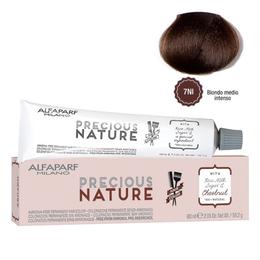 Vopsea Permanenta Fara Amoniac – Alfaparf Milano Precious Nature Ammonia-Free Permanent Hair Color, nuanta 7NI Biondo Medio Intenso cu comanda online