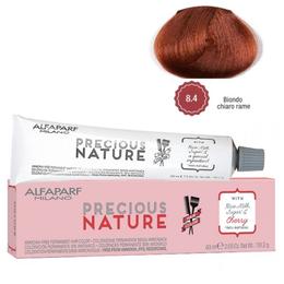 Vopsea Permanenta Fara Amoniac – Alfaparf Milano Precious Nature Ammonia-Free Permanent Hair Color, nuanta 8.4 Biondo Chiaro Rame cu comanda online