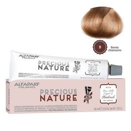 Vopsea Permanenta Fara Amoniac – Alfaparf Milano Precious Nature Ammonia-Free Permanent Hair Color, nuanta 9 Biondo Chiarissimo cu comanda online