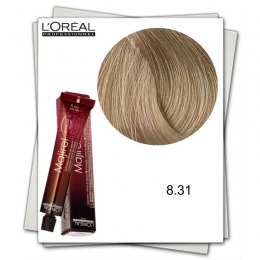 Vopsea Permanenta – L'Oreal Professionnel Majirel Ionene G Incell 8.31 blond deschis auriu cenusiu cu comanda online