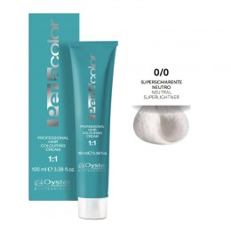 Vopsea Permanenta - Oyster Cosmetics Perlacolor Professional Hair Coloring Cream nuanta 0/0 Superschiarente Neutro cu comanda online