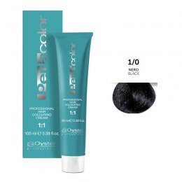 Vopsea Permanenta – Oyster Cosmetics Perlacolor Professional Hair Coloring Cream nuanta 1/0 Nero cu comanda online