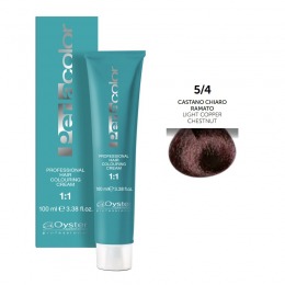Vopsea Permanenta – Oyster Cosmetics Perlacolor Professional Hair Coloring Cream nuanta 5/4 Castano Chiaro Ramato cu comanda online