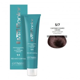 Vopsea Permanenta – Oyster Cosmetics Perlacolor Professional Hair Coloring Cream nuanta 5/7 Castano Chiaro Cacao cu comanda online