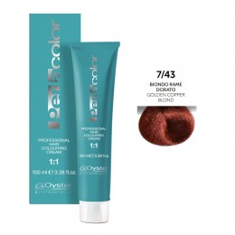 Vopsea Permanenta – Oyster Cosmetics Perlacolor Professional Hair Coloring Cream nuanta 7/43 Biondo Rame Dorato cu comanda online