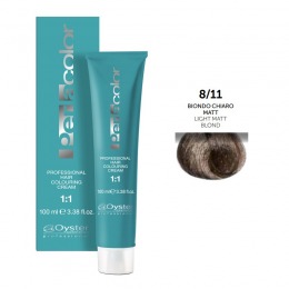 Vopsea Permanenta – Oyster Cosmetics Perlacolor Professional Hair Coloring Cream nuanta 8/11 Biondo Chiaro Matt cu comanda online