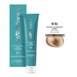 Vopsea Permanenta – Oyster Cosmetics Perlacolor Professional Hair Coloring Cream nuanta 9/31 Biondo Chiarissimo Sabbia cu comanda online