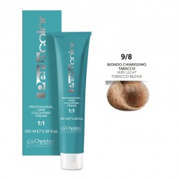 Vopsea Permanenta - Oyster Cosmetics Perlacolor Professional Hair Coloring Cream nuanta 9/8 Biondo Chiarissimo Tabacco cu comanda online