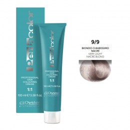 Vopsea Permanenta – Oyster Cosmetics Perlacolor Professional Hair Coloring Cream nuanta 9/9 Biondo Chiarissimo Nacre cu comanda online