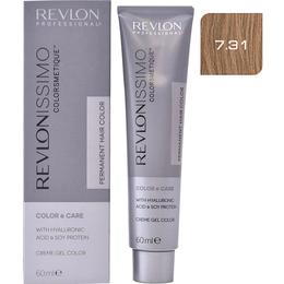 Vopsea Permanenta – Revlon Professional Revlonissimo Colorsmetique Permanent Hair Color, nuanta 7.31 Beige Blonde, 60ml cu comanda online