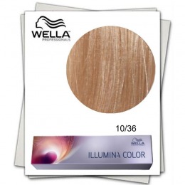 Vopsea Permanenta – Wella Professionals Illumina Color Nuanta 10/36 blond luminos deschis auriu violet cu comanda online