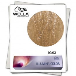 Vopsea Permanenta - Wella Professionals Illumina Color Nuanta 10/93 blond luminos deschis perlat auriu cu comanda online