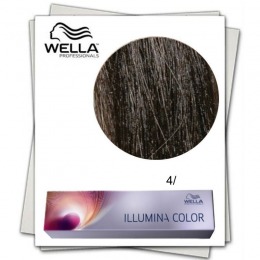 Vopsea Permanenta - Wella Professionals Illumina Color Nuanta 4/ castaniu mediu cu comanda online