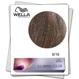 Vopsea Permanenta – Wella Professionals Illumina Color Nuanta 6/16 blond inchis cenusiu violet cu comanda online