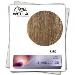 Vopsea Permanenta - Wella Professionals Illumina Color Nuanta 8/69 blond deschis violet perlat cu comanda online