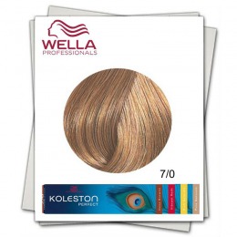 Vopsea Permanenta - Wella Professionals Koleston Perfect nuanta 7/0 blond mediu cu comanda online