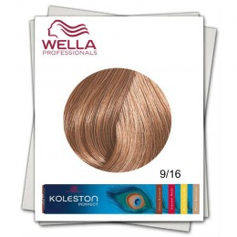 Vopsea Permanenta – Wella Professionals Koleston Perfect nuanta 9/16 blond luminos cenusiu violet cu comanda online