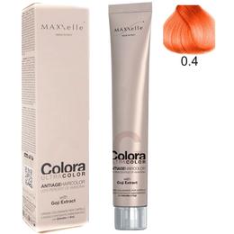Vopsea Profesionala cu Extract de Goji – Maxxelle Colora Ultracolor Antiage Haircolor, nuanta 0.4 Intensifier Orange cu comanda online