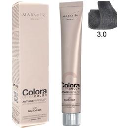 Vopsea Profesionala cu Extract de Goji – Maxxelle Colora Ultracolor Antiage Haircolor, nuanta 3.0 Dark Chestnut cu comanda online