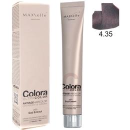 Vopsea Profesionala cu Extract de Goji – Maxxelle Colora Ultracolor Antiage Haircolor, nuanta 4.35 Cocoa Chestnut cu comanda online