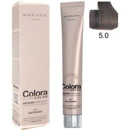 Vopsea Profesionala cu Extract de Goji – Maxxelle Colora Ultracolor Antiage Haircolor, nuanta 5.0 Light Chestnut cu comanda online