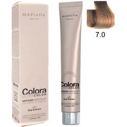 Vopsea Profesionala cu Extract de Goji – Maxxelle Colora Ultracolor Antiage Haircolor, nuanta 7.0 Blonde cu comanda online