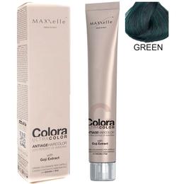 Vopsea Profesionala cu Extract de Goji – Maxxelle Colora Ultracolor Antiage Haircolor, nuanta Green cu comanda online