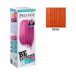 Vopsea de Par Semi-Permanenta Rosa Impex BeExtreme Prestige VIP's, nuanta BE60 Crazy Orange, 100 ml cu comanda online