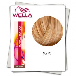Vopsea fara Amoniac – Wella Professionals Color Touch nuanta 10/73 blond luminos deschis castaniu auriu cu comanda online