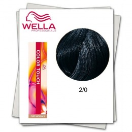 Vopsea fara Amoniac – Wella Professionals Color Touch nuanta 2/0 negru cu comanda online
