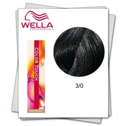 Vopsea fara Amoniac - Wella Professionals Color Touch nuanta 3/0 castaniu inchis cu comanda online