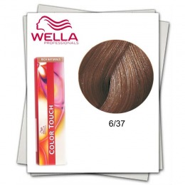 Vopsea fara Amoniac - Wella Professionals Color Touch nuanta 6/37 cu comanda online