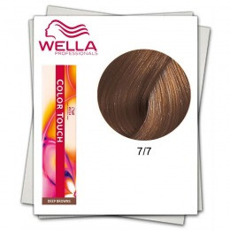 Vopsea fara Amoniac - Wella Professionals Color Touch nuanta 7/7 blond mediu castaniu cu comanda online