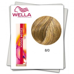 Vopsea fara Amoniac - Wella Professionals Color Touch nuanta 8/0 blond deschis cu comanda online