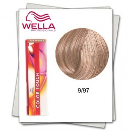 Vopsea fara Amoniac - Wella Professionals Color Touch nuanta 9/97 blond luminos perlat castaniu cu comanda online