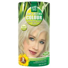 Vopsea par, Long Lasting Colour, 10.01 High Light Silver Blond, Hennaplus cu comanda online