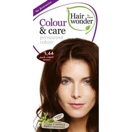 Vopsea par naturala, Colour & Care, 3.44 Dark Cooper Brown, Hairwonder cu comanda online